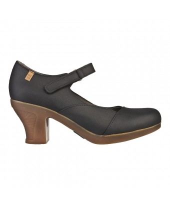 Туфли El Naturalista N588 CRUST LEATHER BLACK / ESPIRAL