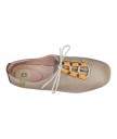 Туфли El Naturalista N939 ANTIQUE GREY-CARROT / CROCHÉ
