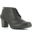 Ботинки El Naturalista NF74 SOFT GRAIN BLACK-BLACK / LICHEN