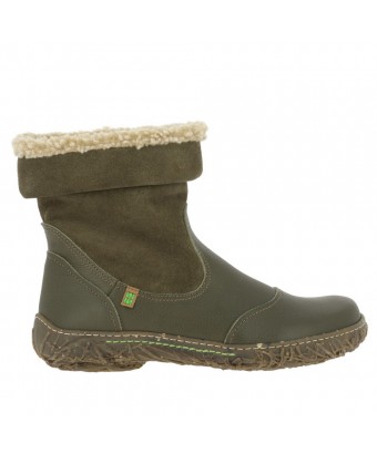 Полусапоги El Naturalista N758 SOFT GRAIN-LUX SUEDE KAKI / NIDO