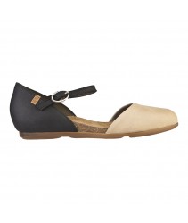 Туфлі El Naturalista ND54 CRUST LEATHER BLACK-NATURE/ STELLA