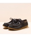 мокасины el naturalista n5510 skin back black / redes	