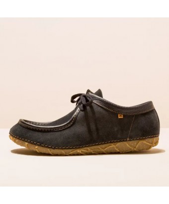 мокасины el naturalista n5510 skin back black / redes	
