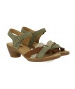 босоножки el naturalista N5372 pleasant kaki mixed / aqua