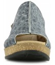 Сабо El Naturalista n5005 fantasy leather black coral / leaves