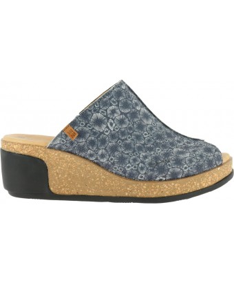 Сабо El Naturalista n5005 fantasy leather black coral / leaves