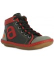 Снікери Art a684 mix leather black/kio