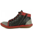 Снікери Art a684 mix leather black/kio
