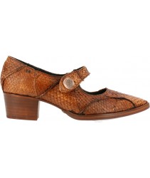 Туфлі женские из кожи рыбы neosens s031 salmon cuero/salmon lagrien