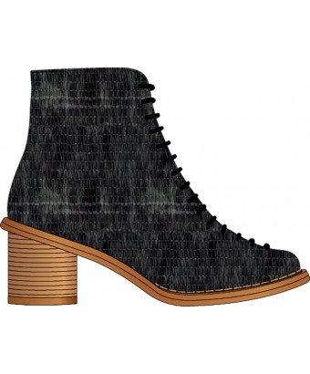 ботинки neosens s588f fantasy alanya black / debina 