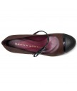 Туфлі sacha london jasive samba/carpe charol rojo/blenda/negro