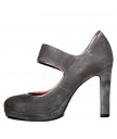 Туфлі sacha london jeriel ante/metal cosmos gris/pewter
