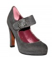 Туфлі sacha london jeriel ante/metal cosmos gris/pewter