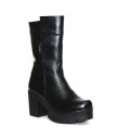 Напівчоботи g.u.e.r.o 1189 styahrgh kroko black