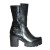 Напівчоботи g.u.e.r.o 1189 styahrgh kroko black