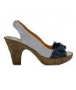 Босоніжки carinni 2167 White-Blue