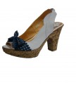 Босоніжки carinni 2167 White-Blue